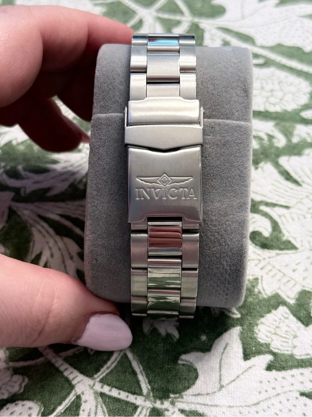 Invicta Pro Diver Stainless Steel Black Dial Watch
